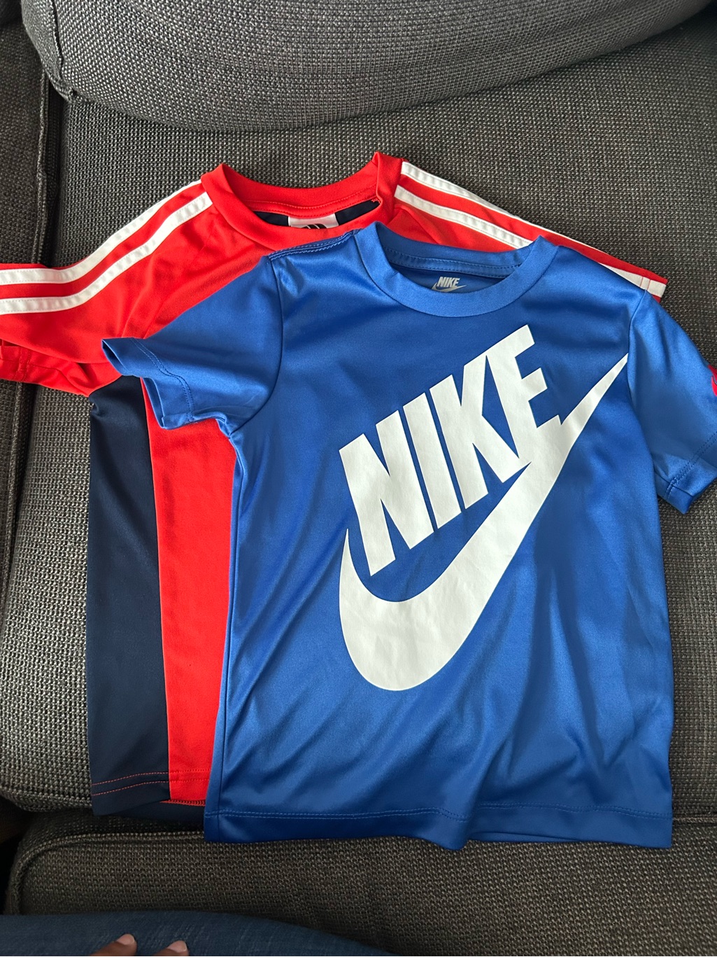 Toddler Nike & Adidas Dri-Fit Athletic Shirt Bundle Size 4t